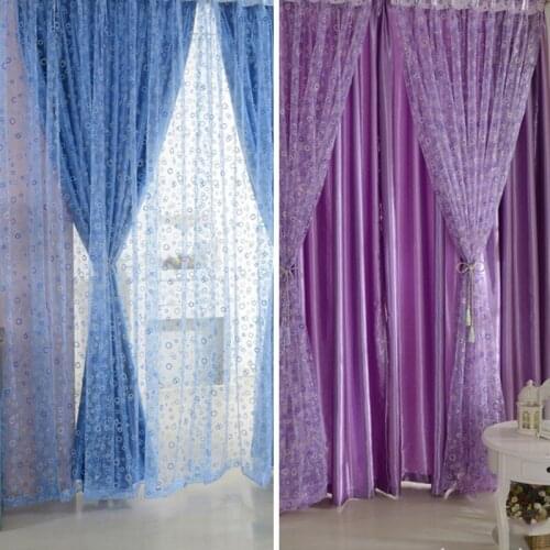 Tulle Voile Circle Bubble Door Room Window Curtain Drape Panel Scarf Valance