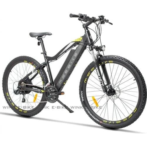 27.5 inch Electric Bicycle 400W Mountain Electric Bikes for Adults 7-Speed Gear with Removable 13Ah Lithium-ion Battery ebike