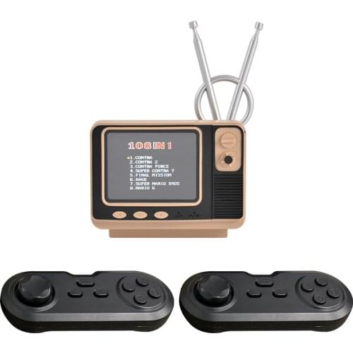 3.0 HD Display Screen Handheld Game Player 2.4G Wireless Controller Bookshelf TV Video Gaming Console 80 Classic Games