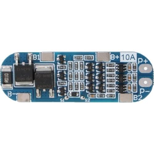 3S 11.1V 12.6V 10A Li-ion Lithium Battery 18650 Charger PCB BMS Protection Board