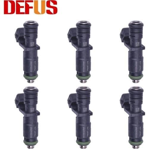 6X Bico Fuel Injector Nozzle 5WY-2805A For Pride Auto Parts CEV13-038 Gasoline Car Flow Matched Injection High Quality Injectors