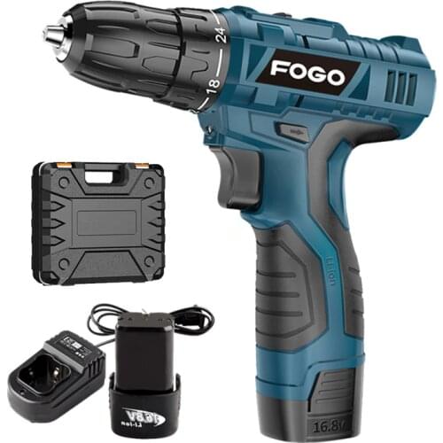 16.8V Lithium Battery Rechargeable Charging hand Cordless Screw driver Electric Drill bits Electric Screwdriver Power Tools