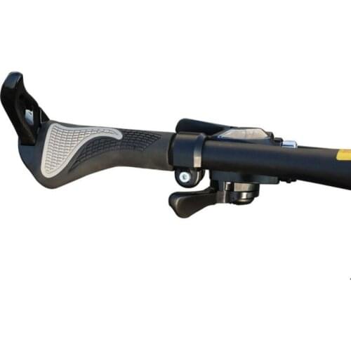 Bicycle Handle Cover Silicone Non-slip Lock Handle Cover Mountain Bike Horn Sheep Vice Grip Handle Universal