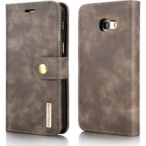 Case For Samsung Galaxy A3 A320 A5 A520 A7 A720 2017 Cover Flip PU leather Card slot Stand holder button soft phone Case funda