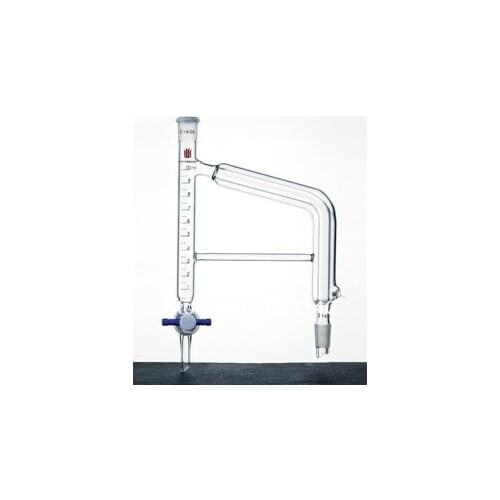 D442420 Distillation receiver, Dean stark, with the uptake tube vacuum jacketed ,capacity:20ml, Joints:24/40