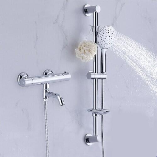 New Arrival High Quality Bathroom Thermostatic Mixer Valve Shower Faucet Inelligent Bathtub Mixer valvola termostatica
