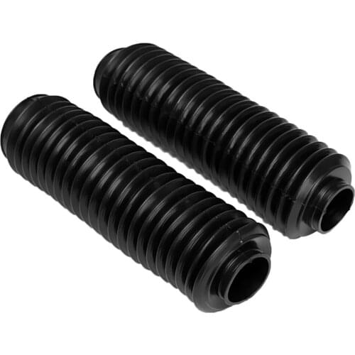 New Motorcycle Front Rubber Boots Dust Cover For CQR Motorbike-Black