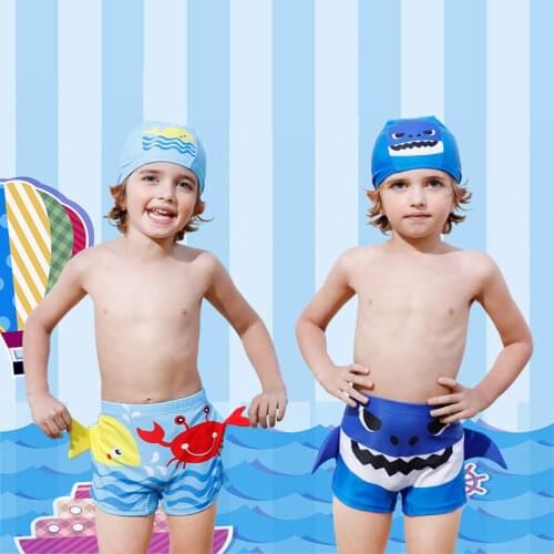 Swimming Trunks for Boys Children Quick-dry Anti-UV Cartoon Print Boxer Swimming Shorts Kids Beachwear Swimsuit Swimwear Shorts