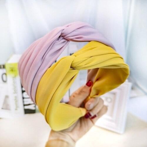 2019 Explosion colourful Headband fashion Simple headhoop for women Retro headwear for girls High quality High quality Hair clip