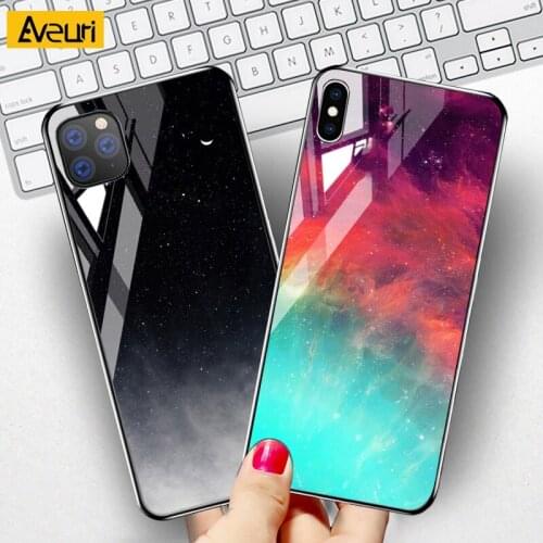 Luxury i Phone Case For iPhone 5 5S SE 2020 6 6S 7 8 Plus Tempered Glass Cover Case For iPhone X XR XS 11 12 Mini Pro Max Coque