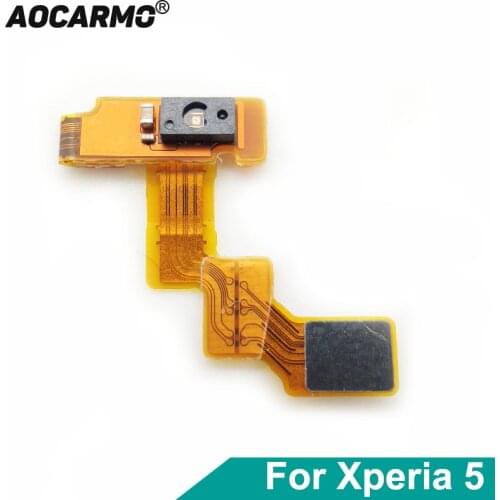 Aocarmo Ambient Light Proximity Sensor Ribbon Flex Cable For Sony Xperia 5 / X5 / J8210 J9210 Replacement