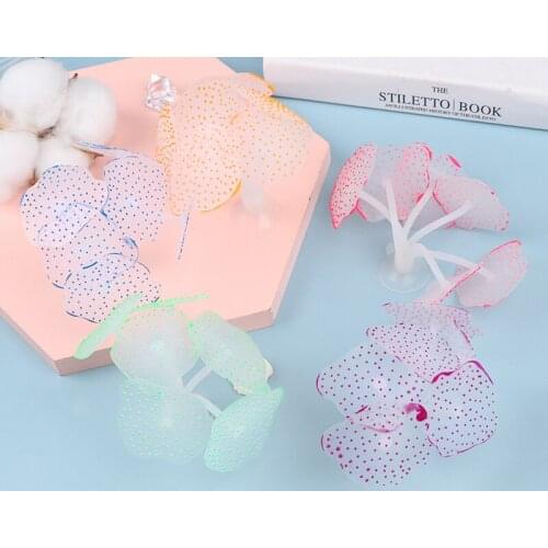 Aquarium Leaf Silicone Artificial Coral Decoration Fish Tank Aquarium Decoration