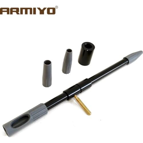 Armiyo .17Cal to .30Cal Universal Bore Guide For Rifle m4 Gun Barrel Brush Cleaner Auxiliary Tool Hunting Accessories