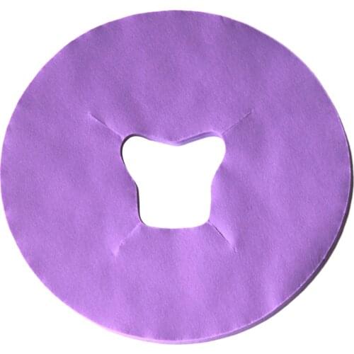 100Pcs Nonwoven Disposable Beauty Massage Face Cushion Headrest Cradle Cover