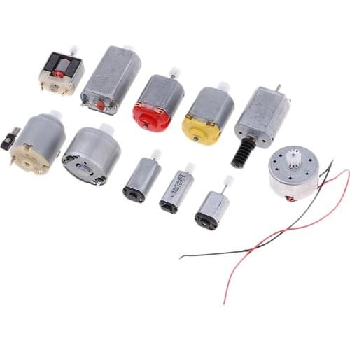 12Pcs N20/310/M30 Motor Kits DIY Parts for Radio Control Electric Car Models