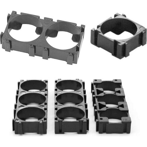 20PCS/LOT 18650 Battery Holder Bracket Diy Cylindrical Batteries Pack Fixture Anti Vibration Case Storage Box Containe