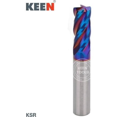 CNC Router Spiral Bits, CNC Cutter Aluminium Tools in Clean Milling Metal Cutting Machine