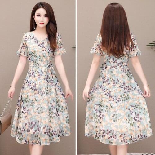FT-SHY Short Sleeve Dresses