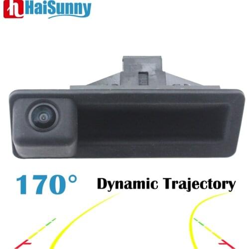 170° Fisheye HD Rear View Parking Camera Dynamic Reverse Back up Camera For BMW E82 E88 E84 E90 E91 E92 E93 E60 E61 3 5 X5 X6