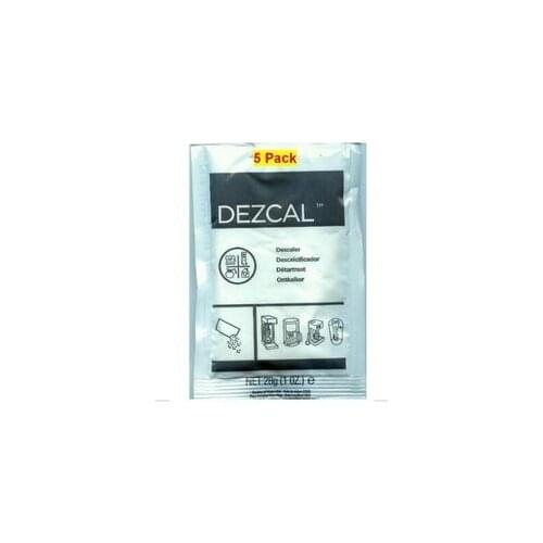 URNEX DEZCAL COFFEE MAKER & ESPRESSO DESCALER - 5 PACK