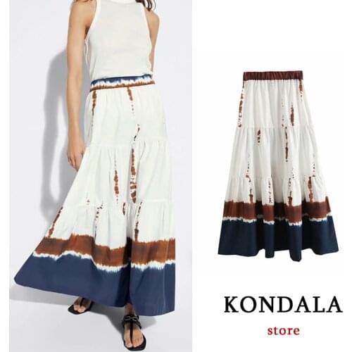 Женские юбки миди KONDALA China At AliExpress