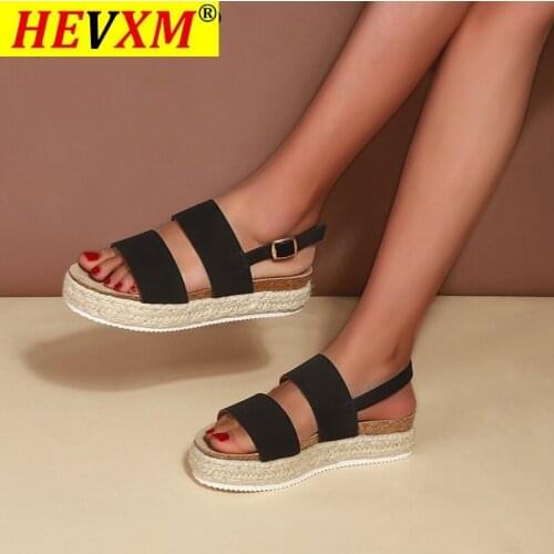 Summer Womens Shoes Ladies Wedge Sandals Soft Leather Casual Open-toed Gladiator Flat Sandals Ladies Shoes Snake Sandals