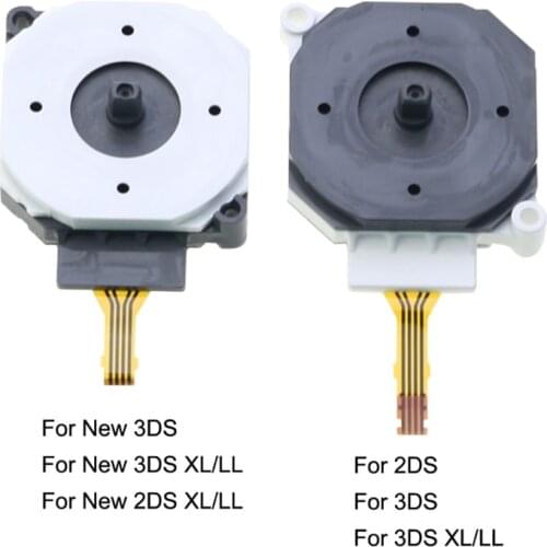 2021 New Replacement 3D Analog Joystick Button Module Control Thumb Stick Grip Knob Compatible with New 3DS/New 2DS XL/3DS/3DS