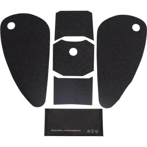 Black PVC Rubber Fuel Tank Protection Decal Sticker For TRIUMPH Bobber T120 T100 Motorcycle