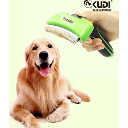 Pet hair remover brush Cat Dog Grooming Comb Hair Finishing trim removal dog brush Hair Cleaner For Dogs Cats Pet Supplies