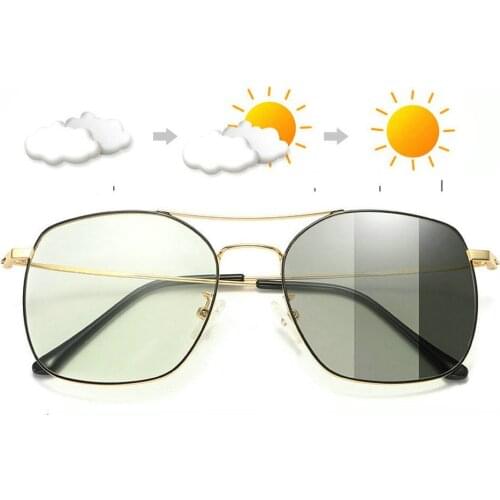 Super Fashion Progressive Multifocal sunglasses Men Round Photochromic Reading Glasses Women See Near Far Diopt NX