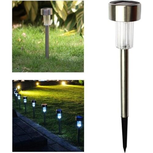 10 PCS LED Solar Garden Ground Light Outdoor Solar Powered Lamp Waterproof Landscape Lighting For Pathway Yard Lawn Decoration