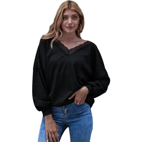 Women Casual Black Blouses Long Sleeve Office Shirts 2021 Turn Down Collar Solid Pocket Shirt Ladies Plus Size Tunic Top