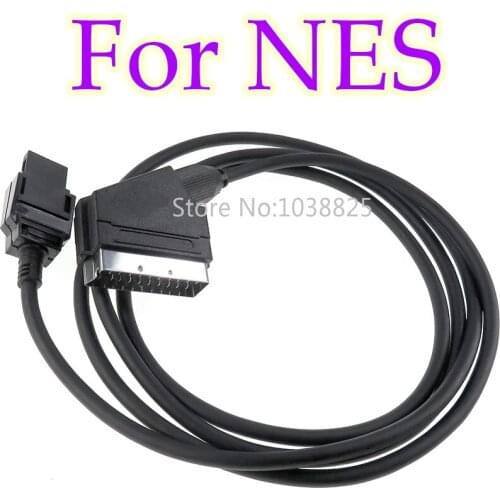 1.8m RGB AV Scart Cable Cables RGB Connect Cable for NES Scart Audio Video Av Cable