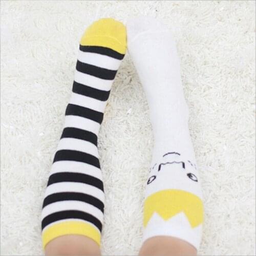 2016 New Lovely Soft Baby Socks Newborn Toddler Infant Kids Girls Boys Stripe Crown Cotton Socks 0~6 Months Fashion