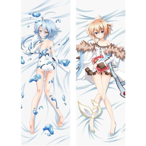Anime Cartoon Choujigen Game Neptune Sexy Body Hugging Pillows Cases Cover Pillowcase Poszewki Dakimakura Cosplay Pillow 98033