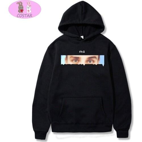 COSTAR A4 Eyes Printed Fashion Hoodies Pullover Harajuku Hooded Sweatershirt Unisex