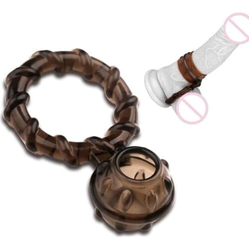 Penis Lock Scotum Bondage Delay Ejaculation Cock Ring Erotic Adult Sex Toys For Men Dick Ball Stretcher Erotic Penis Ring