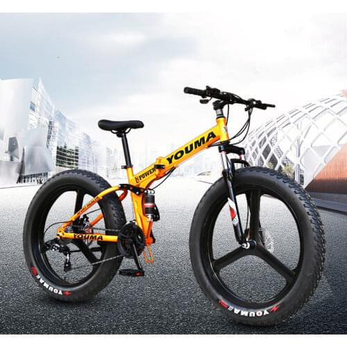4.0 Tire Fat Bike 24/26 Inch Mountain Bicycle Snow Bike for Adult