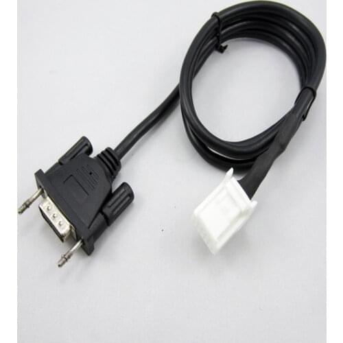 New!Yatour Wire Harness Cable For Toyota/Lexus Small 6+6Pin Bluetooth Car Adapter M06/M07 Digtial Music Changer main line 7689