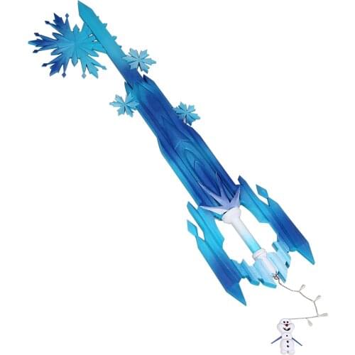 Kingdom Hearts Cosplay Weapon Sora Crystal Snow Keyblade Halloween Christmas Party Masquerade Anime Shows Cosplay performance