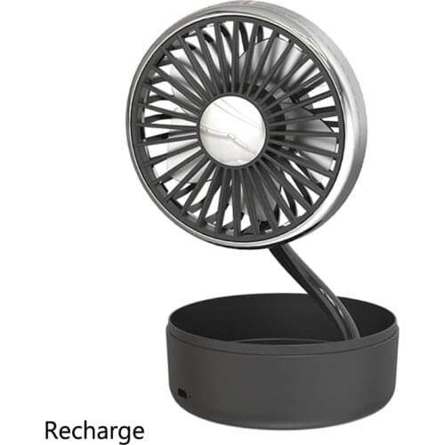 Portable Car Fan Usb Charging Small Fan Mini Single / Double Head Fan