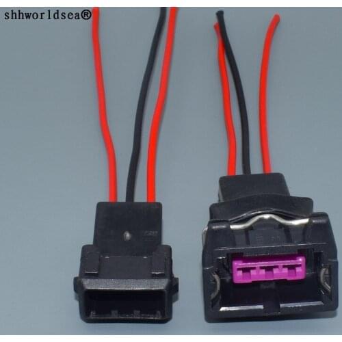 Shhworldsea Female And Male 3 Pin 3.5mm Wire Connector For EV1 Electrical Connectors Automotive Plug 443906233 443906247