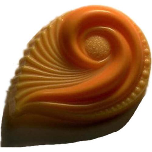 Silicone Mold Wind Conch Shape Cake Decoration Handmade Soap Candle Mould Aroma Stone Mold Silica Gel Silicone Rubber PRZY 001