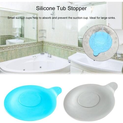 Silicone Tub Stopper Bathtub Drain Plug for Bathroom Kitchen Sink