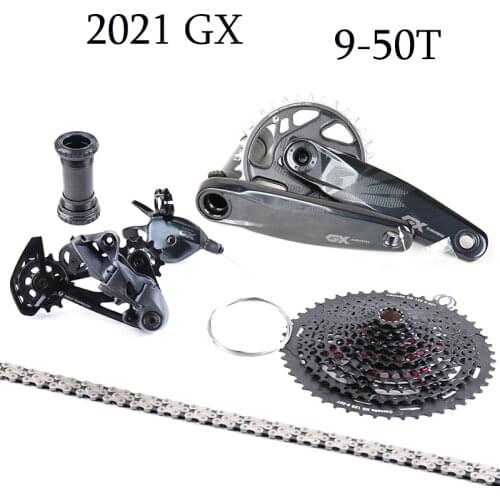 2021 SRAM GX EAGLE 1X12 Speed Bicycle Groupset Kit DUB Crankset Derailleur Shifter Trigger Cassette 9-50T XD Freewheel YBN Chain