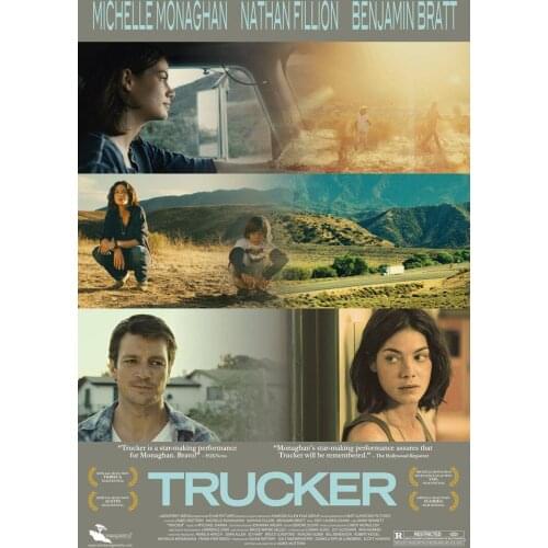 Trucker Movie Art print Silk poster Home Wall Decor