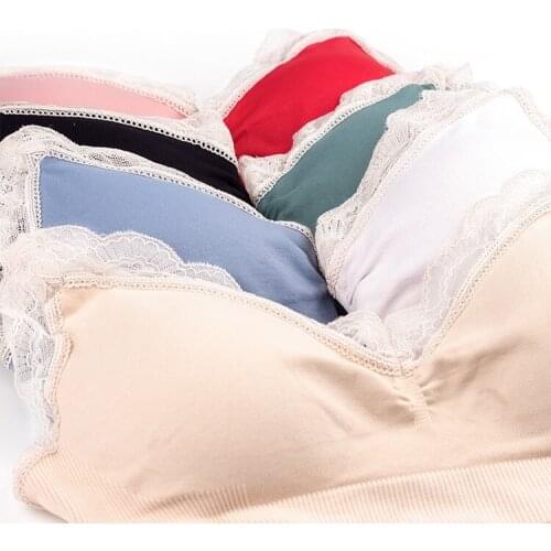 High quality Maternity nursing bra pregnant women underwear sport bra yoga underwear maternity bra big size