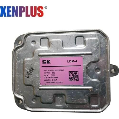 Xenplus 1pc Original Used OEM P00075918 LED Headlight Control unit For Lexus 654514868 LDM-4