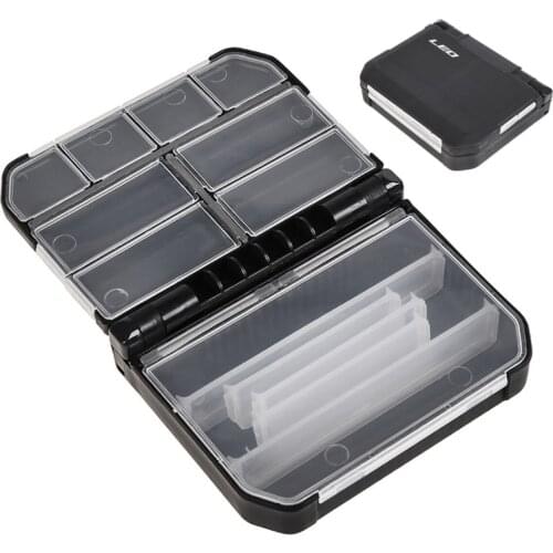 Activity Compartments Carp Fishing Tackle Box Waterproof Lure Hooks Storage Boxes Fishing Hook Swivel Ring Split Accessories