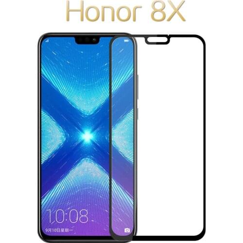 For Huawei Honor 8X Tempered Glass Screen Protector for huawei honor 8 Lite 8C Glass Tempered Protective Film Cover Case